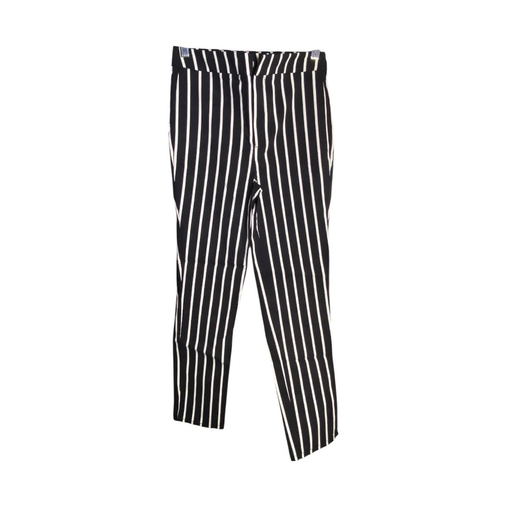 Forever 21 Black & White Striped Pants — Size M